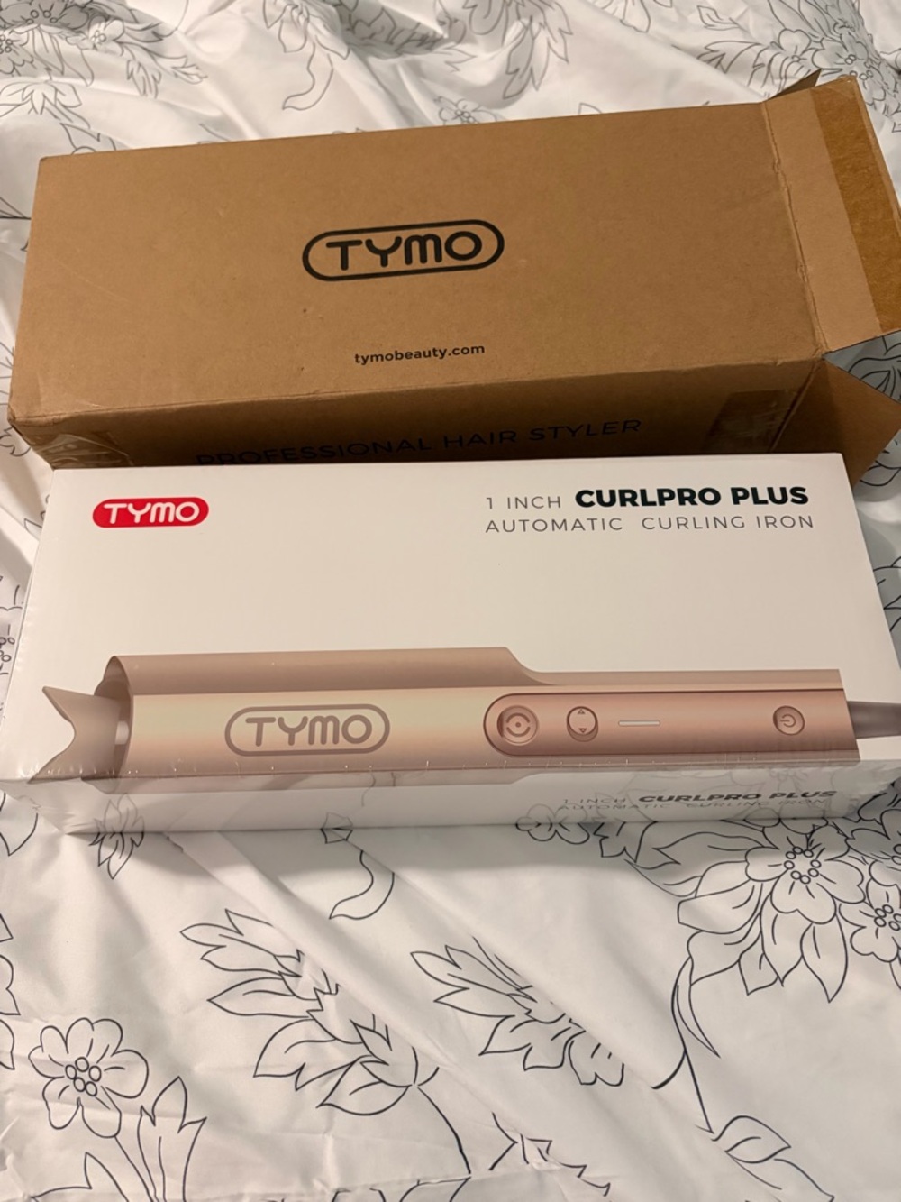 Tymo CurlPro Plus 1-Inch Automatic Curling Iron - Rose Gold